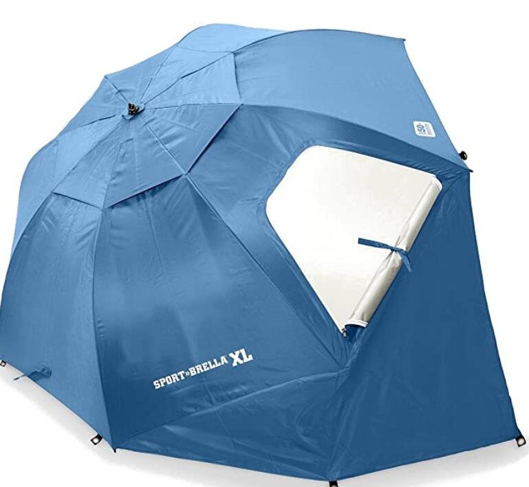 beach umbrella tent for wind