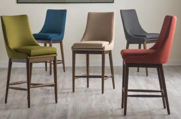 mid back kitchen bar stools